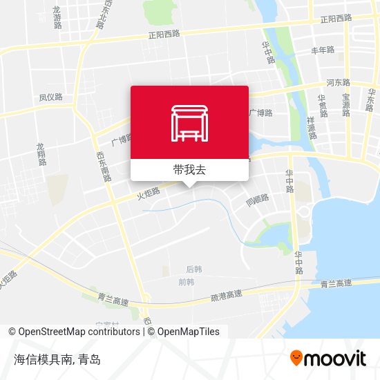 海信模具南地图