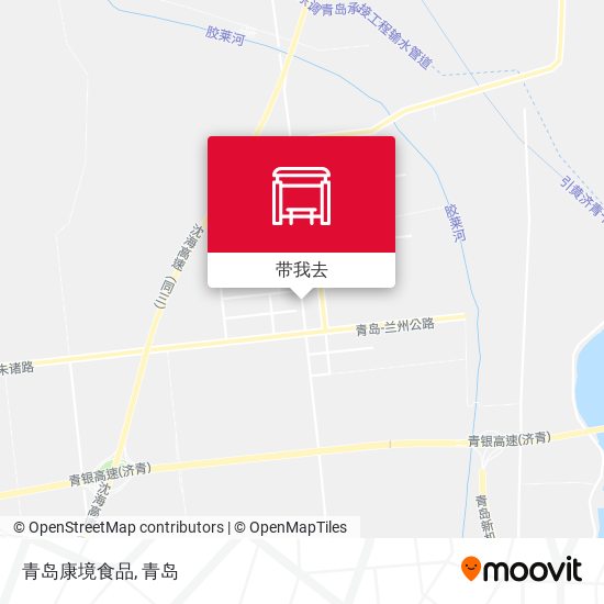 青岛康境食品地图