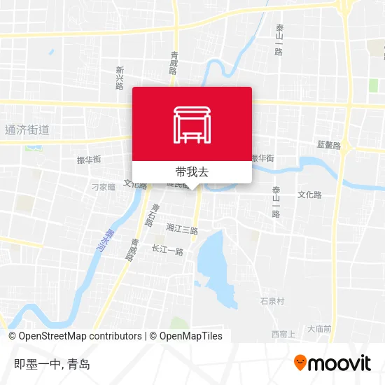 即墨一中地图
