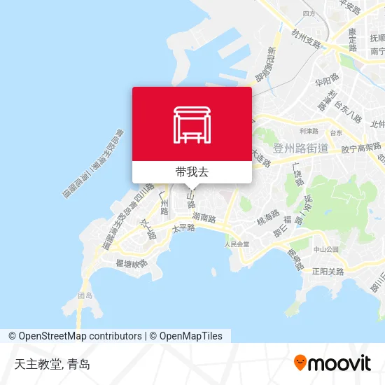 天主教堂地图