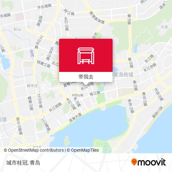 城市桂冠地图