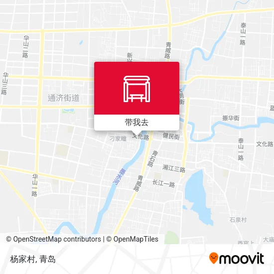 杨家村地图