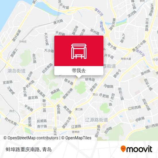 蚌埠路重庆南路地图
