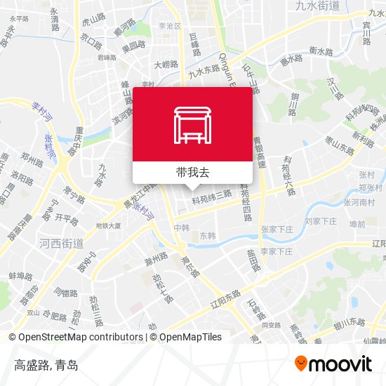 高盛路地图