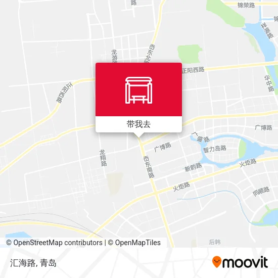 汇海路地图