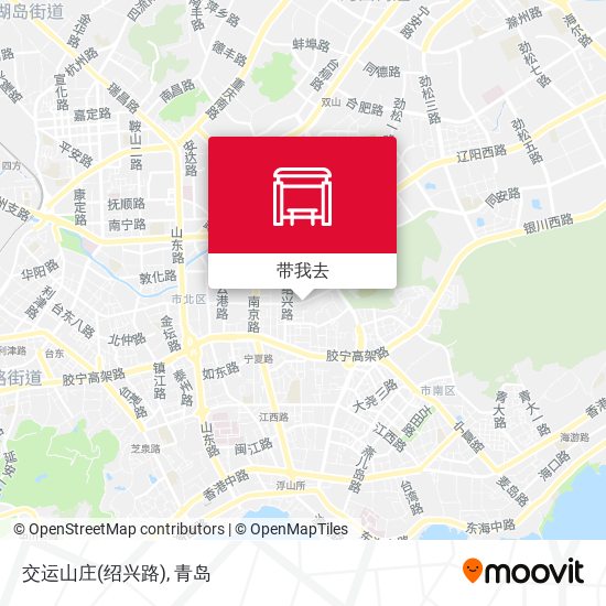 交运山庄(绍兴路)地图