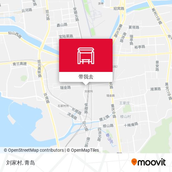 刘家村地图