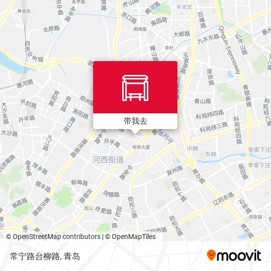 常宁路台柳路地图