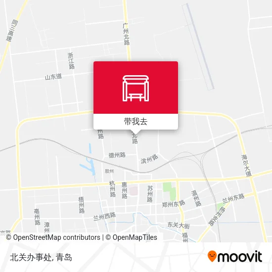 北关办事处地图