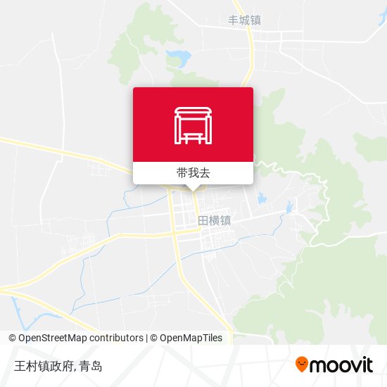 王村镇政府地图