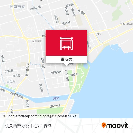 机关西部办公中心西地图