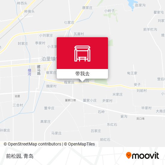 前松园地图