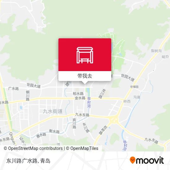 东川路广水路地图