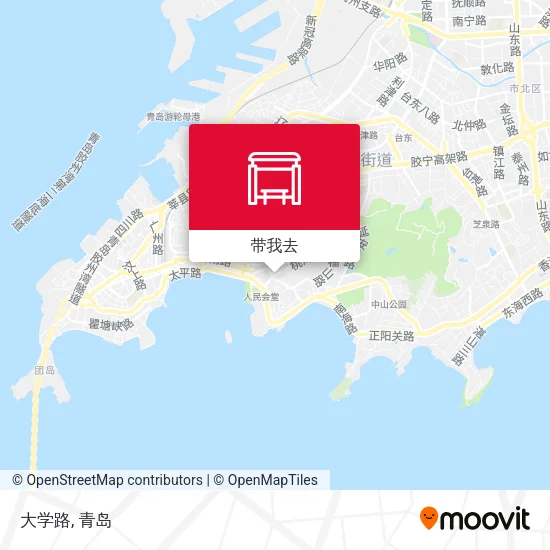 大学路地图