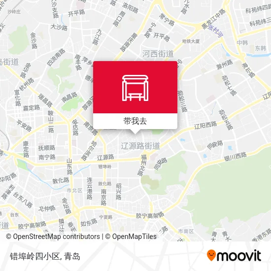 错埠岭四小区地图