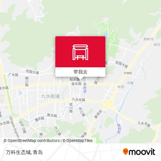 万科生态城地图