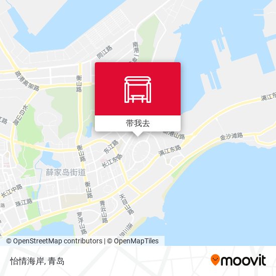 怡情海岸地图