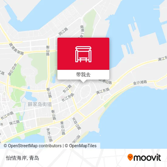 怡情海岸地图