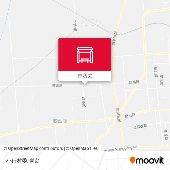 小行村委地图