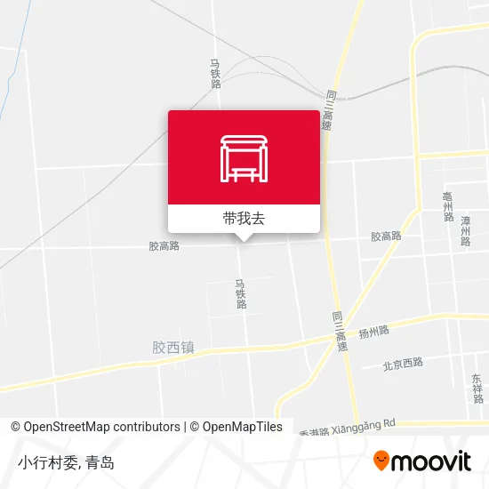 小行村委地图