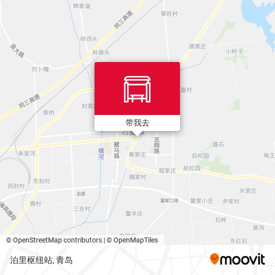 泊里枢纽站地图