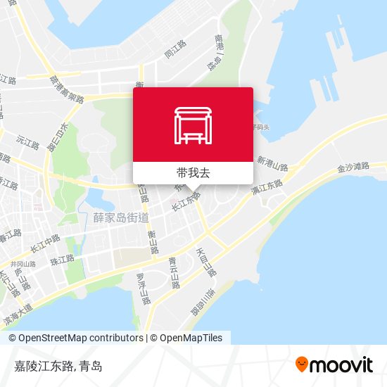 嘉陵江东路地图