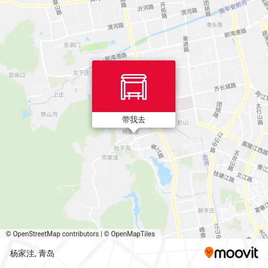 杨家洼地图