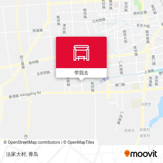 法家大村地图