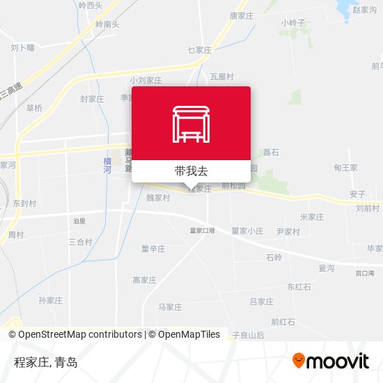 程家庄地图