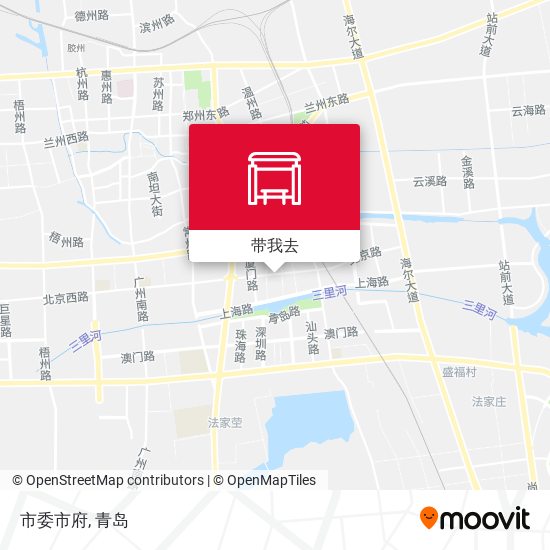 市委市府地图