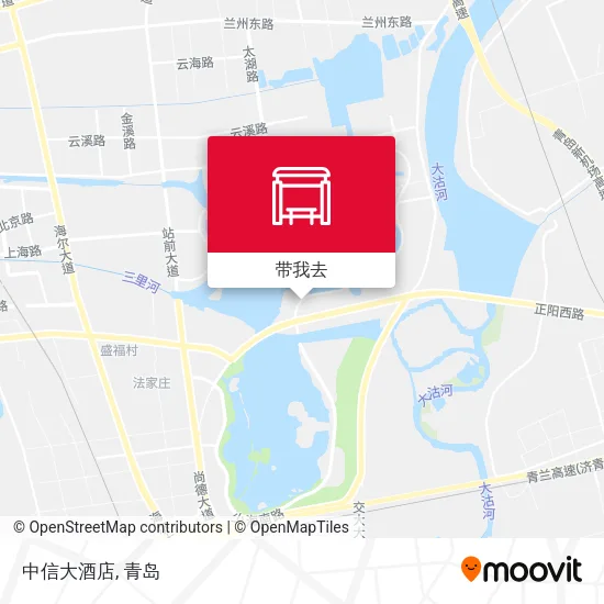 中信大酒店地图