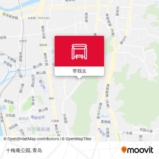 十梅庵公园地图
