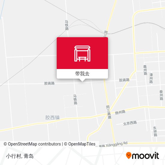 小行村地图