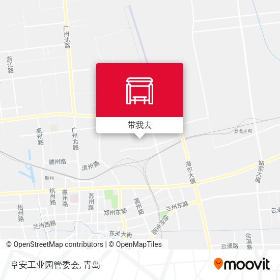 阜安工业园管委会地图