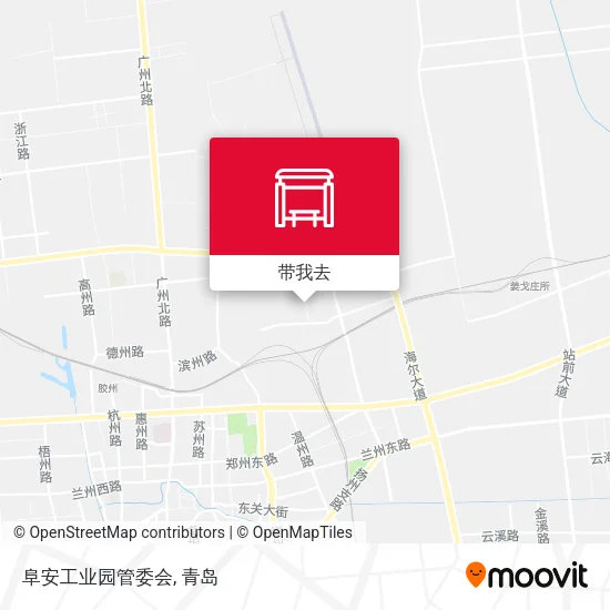 阜安工业园管委会地图