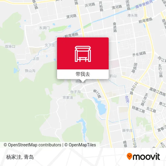 杨家洼地图