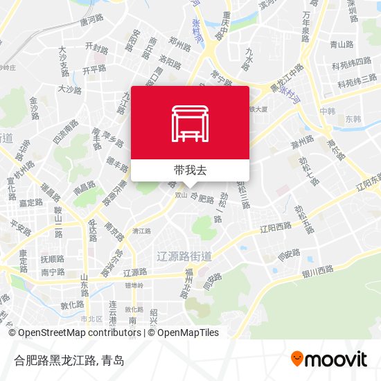 合肥路黑龙江路地图