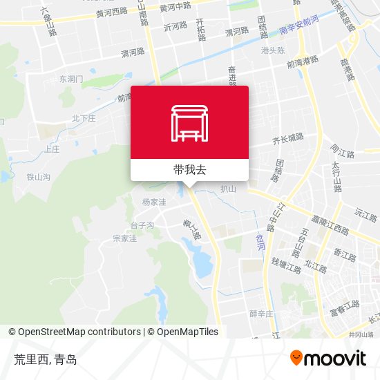 荒里西地图