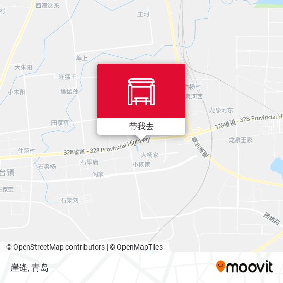 崖逄地图