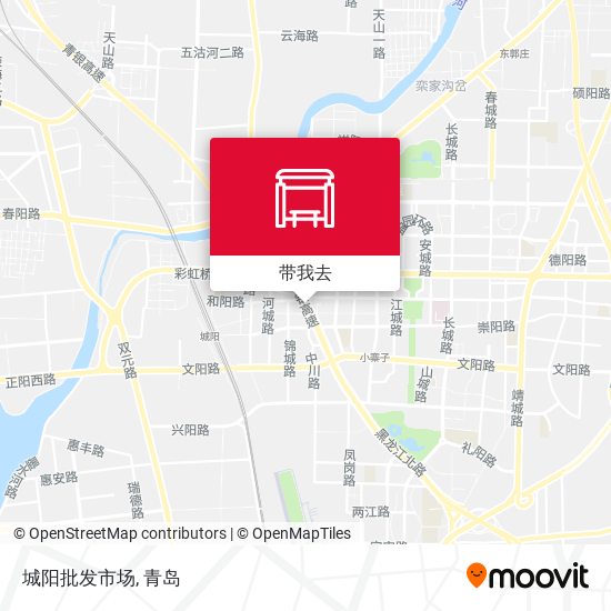 城阳批发市场地图