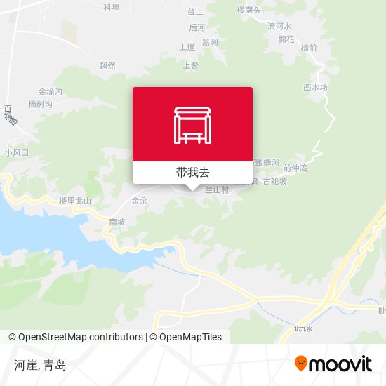 河崖地图