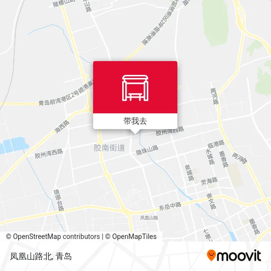 凤凰山路北地图