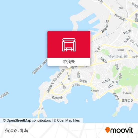 菏泽路地图