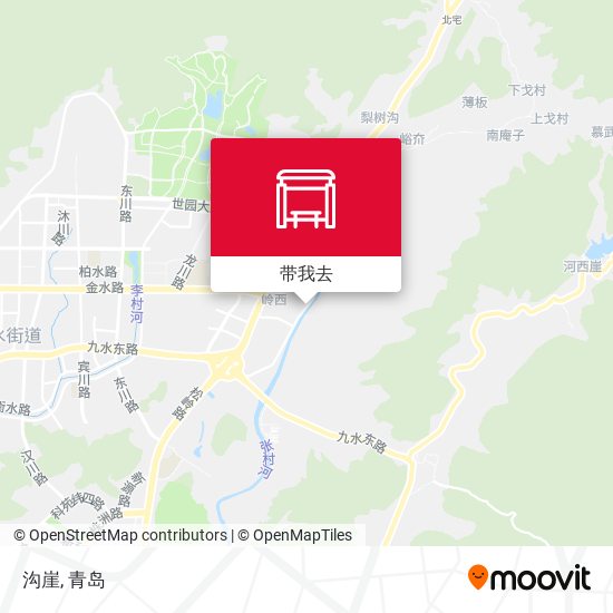 沟崖地图