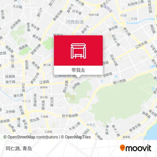同仁路地图