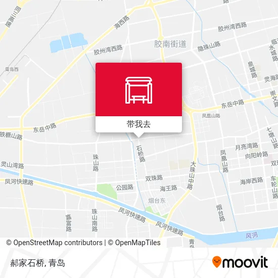 郝家石桥地图