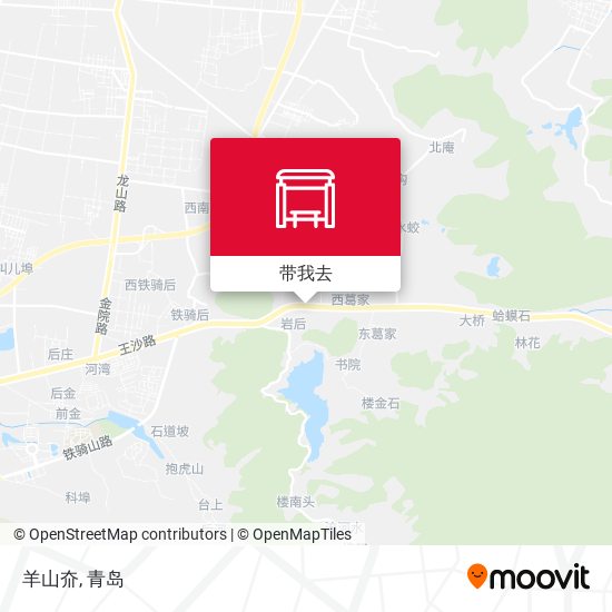 羊山夼地图