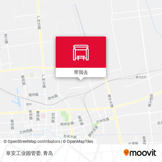 阜安工业园管委地图