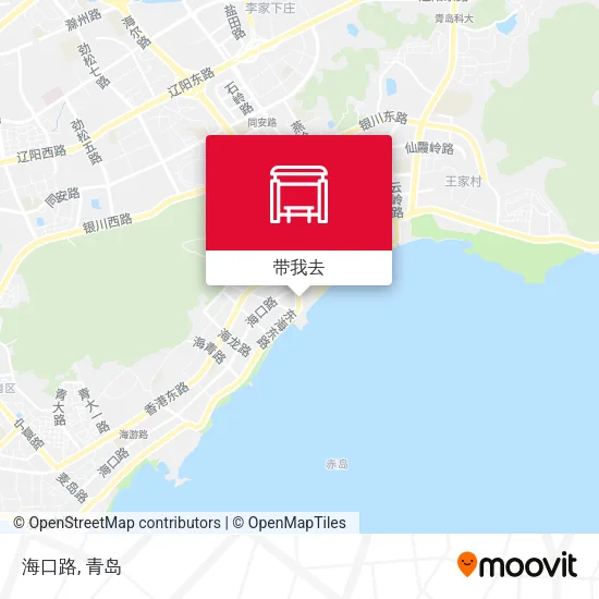 海口路地图
