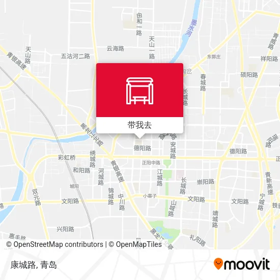 康城路地图
